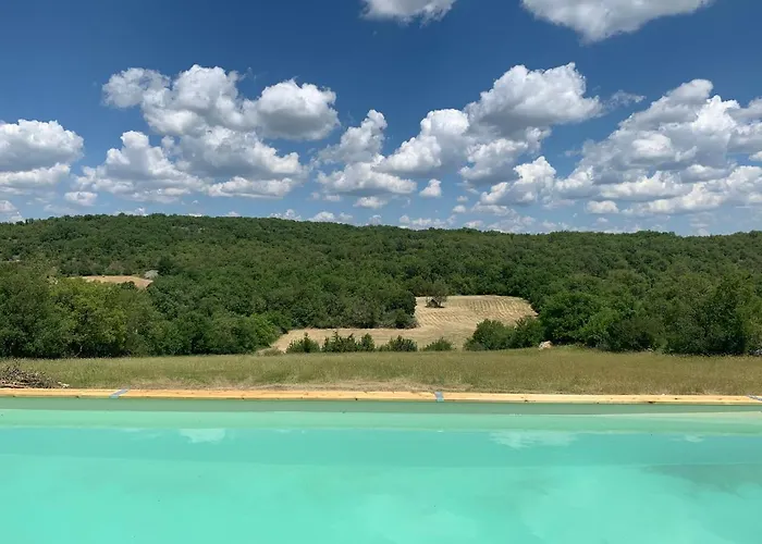 Pech Blanc, Charming Bb In Southwest France Oda ve Kahvaltı Calvignac